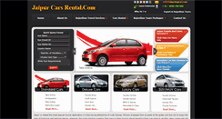 Desktop Screenshot of jaipurcarsrental.com
